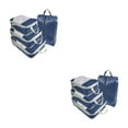 thumbnail image 1 of VONKY 4pieces Compression Packing Cubes Set Time-Saving Solution For Organized Travel OxfordCloth Travel Organiser Bags dark blue 2Set, 1 of 6