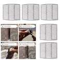 thumbnail image 7 of Yesbay 20 Pcs Brick Weep Hole Covers for Brick Walls Stainless Steel Can Be Cut or Stacked to Fill Different Size Weep Holes Wall Gap Fillers Brick Wall Leak Cover, 7 of 7