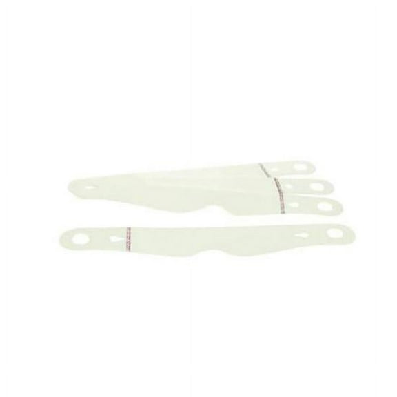 Racing Optics 10204C E-Style Clear Nose Notched XStack Tearoffs