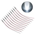 thumbnail image 2 of 10Pcs LED Lights Emitting Diodes, 5mm Prewired Round Head Small LED Lamps Add a Festive  for Toy Lighting, 2 of 8
