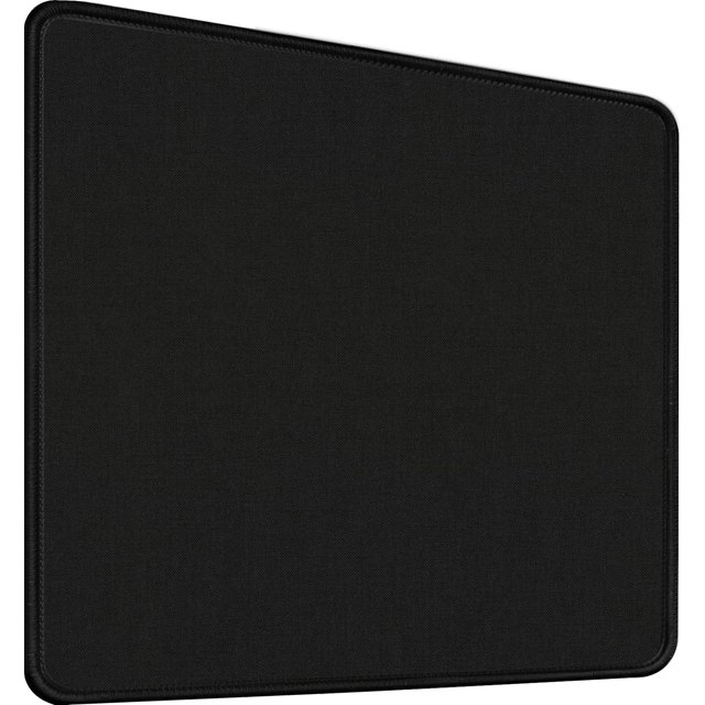 Alfombrilla De Ratón Negra Mediana para Ratón Inalámbrico,11.8x9.8x0.12Alfombrilla De Ratón Mediana Duradera Mejorada con Borde Cosido,Alfombrilla De Ratón para Juegos Base De Goma