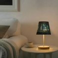 thumbnail image 2 of Yayeee Mini Table Lamp 11.8" Dimmable with Fabric Shade 3 Color Temperatures, Window Space, 2 of 7