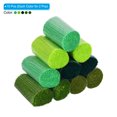 thumbnail image 3 of 10 Rolls Latch Hook Yarn, Latch Hook Kit Yarn Precut Hook Rugs Yarn Crochet Colorful, Green Tone, 3 of 6