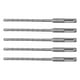 thumbnail image 2 of Broca para martillo perforador, juego de brocas para martillo perforador de 5 piezas Brocas de impacto Resultados impresionantes, 2 of 14