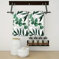 thumbnail image 3 of Eveokoki 2 Pcs Kitchen Towels 16 x 24 Inch Floral Dish Hand Towels Eucalyptus Leaves Branch Tea Towel Absorbent Dish Cloth for Kitchen Bathroom Party Home Decor, 3 of 5