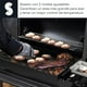 thumbnail image 3 of Parrilla Asador De Carbón Tipo Barril Con Ruedas Acero Inox, 3 of 6