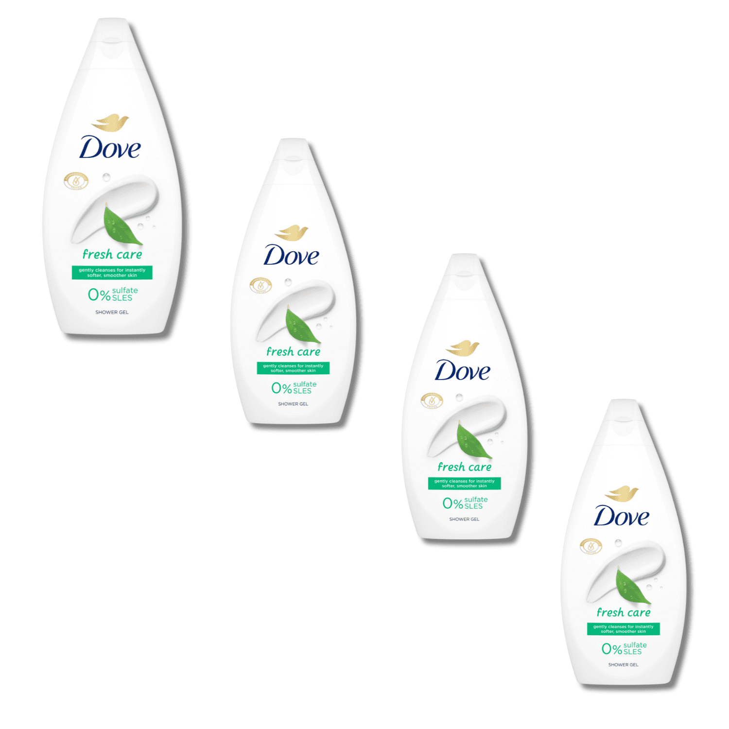 Dove Fresh Care Shower Gel 15.2 fl oz/450 ml – 3-Pack