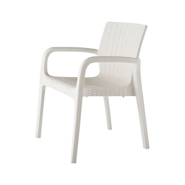 Lagoon Silla de Comedor Tipo Ratán para Exterior e Interior con Protección Solar UV, Modelo Koppla 7027 Lagoon KOPPLA