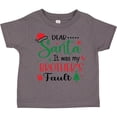thumbnail image 3 of Inktastic Dear Santa It Was My Brother's Fault Boys or Girls Toddler T-Shirt, 3 of 5