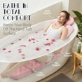 thumbnail image 3 of Full Body Bath Pillow for Bathtub, Thick Bathtub Cushion with Laundry Bag, Luxury Tub Pillow for Bath for Headrest Neck and Back Support, 3 of 12