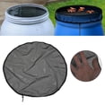 thumbnail image 1 of DYNWAVECA Rain Barrel Mesh Cover Fine Mesh Breathable Filter Screen for Lawn Farm Yard 120cm, 1 of 10