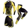 thumbnail image 1 of Ropa Deportiva de Ocio Para Hombres Ropa de Ciclismo Ropa de Baloncesto Pantalones de Manga Larga de Secado Rápido de Tres Piezas Odeerbi ODB-6, 1 of 3