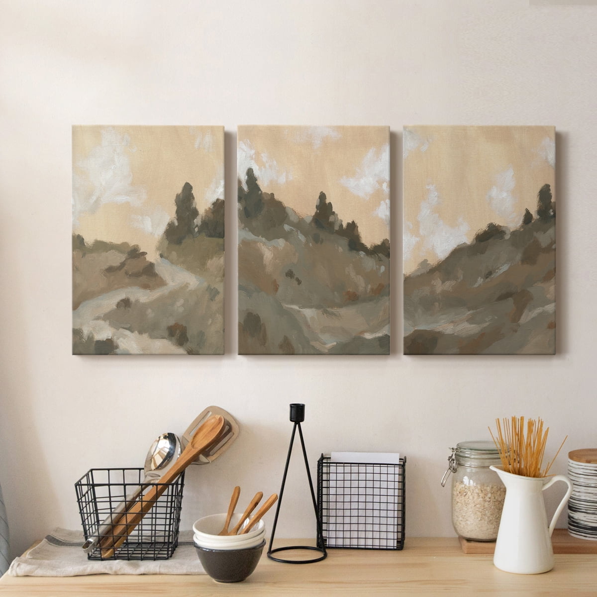Hillside Walking Path I Premium Gallery Wrapped Canvas - Ready to Hang - 8 x 12 Each