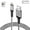Black, variant on Overtime MFi Certified Charging Cable, Portable & Smart Charging USB A to Lightning Cable, Ultra-Fast Apple Charging Cord, Compatible With iPhone | iPad | iPod, 10ft - White