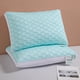 thumbnail image 4 of Almohada con patrón de Ginkgo Biloba, modelo grueso, almohada de cuello, cómoda y suave para ayudar a dormir y doble 48x74cm, hogar, hombres y mujeres, almohada transpirable, almohada de hoja de Ginkg, 4 of 6
