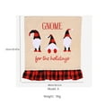 thumbnail image 2 of Toystoory Funda para silla de comedor de Navidad, gnomo de dibujos animados, funda para asiento de Papá Noel, protección para muebles, Antimacassar, Kits de decoración para fiestas Papá Noel rojo Toystoory HA070237-01B, 2 of 6