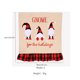 thumbnail image 5 of Inteprter Funda para silla de comedor de Navidad, gnomo de dibujos animados, funda para asiento de Papá Noel, protección para muebles, Antimacassar, Kits de decoración para fiestas Papá Noel rojo Inteprter HA070237-01B, 5 of 6