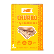 Unite Food High-Protein Bar, Churro Flavor, 4 Ct, 1.58 oz.