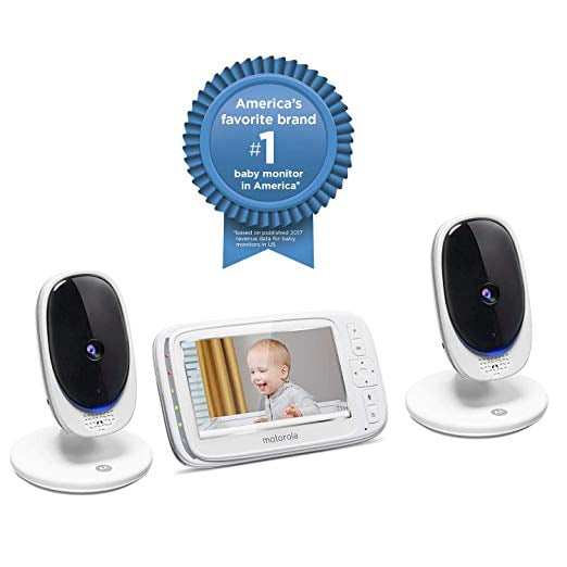 motorola comfort 50 digital video audio baby monitor with 5 inch color screen