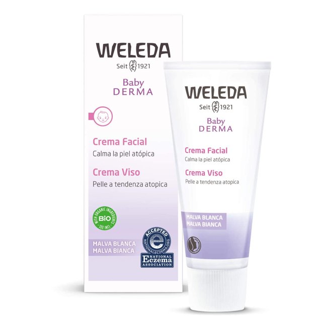 Crema Facial para Bebés Weleda Malva Bi