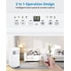 thumbnail image 3 of Takywep Aire acondicionado portátil 10000 BTU, unidad de aire acondicionado portátil con control remoto, refrigeración de bajo consumo para espacios de 450 pies cuadrados, aire acondicionado portátil, 3 of 5