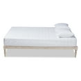 thumbnail image 4 of Baxton Studio Iseline Platform Wood Bed Frame, Antique White, King, 4 of 9