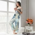 thumbnail image 5 of Sikiie Algae Corals and Seashells Women’s Ultra-Soft Comfy Lounge Pants Sleepwear Comfy Lounge Pants Drawstring Sleep Bottoms with PocketsX-Large, 5 of 6