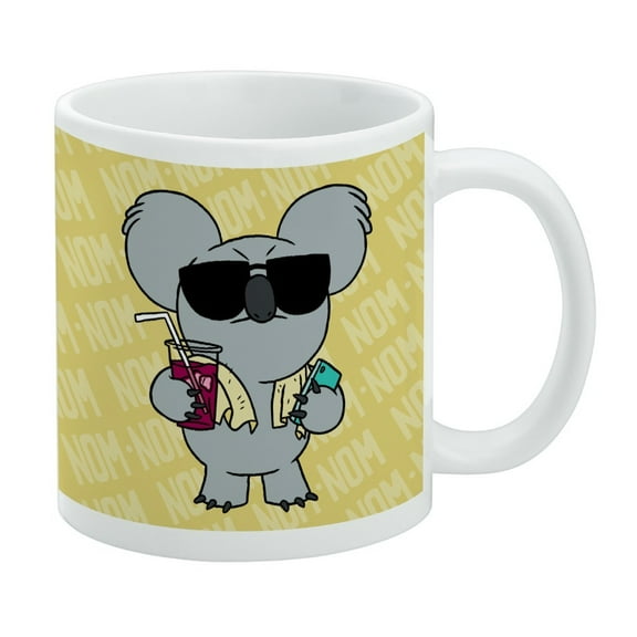 We Bare Bears Nom Nom White Mug