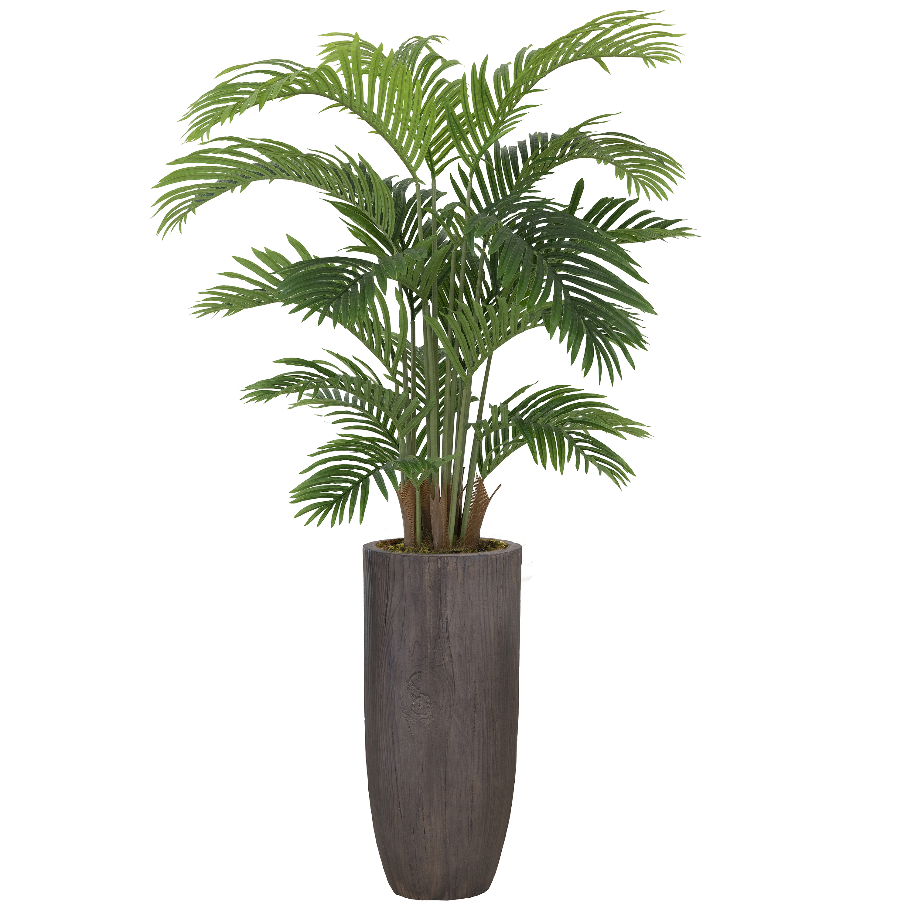 Artificial Faux Real Touch 5.67 Feet Palm Tree With Planter - Walmart.com