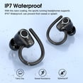 thumbnail image 4 of Auriculares inalámbricos Poounur H9 Bluetooth 5.3 Sport 50H IP7 impermeables, 4 of 7