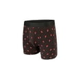 thumbnail image 3 of Aeropostale Mens Boxer Briefs Poly Spandex Performance Brushed Microfiber Ultra Soft Fly-less Support Boxer Briefs Underwear(Blue/Black/Teal/Black, Medium), 3 of 5