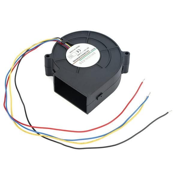 Ventilador de aire con turbina de CC para equipo de calefacción para pícnic, camping, barbacoa, 12 V, 2,94 A