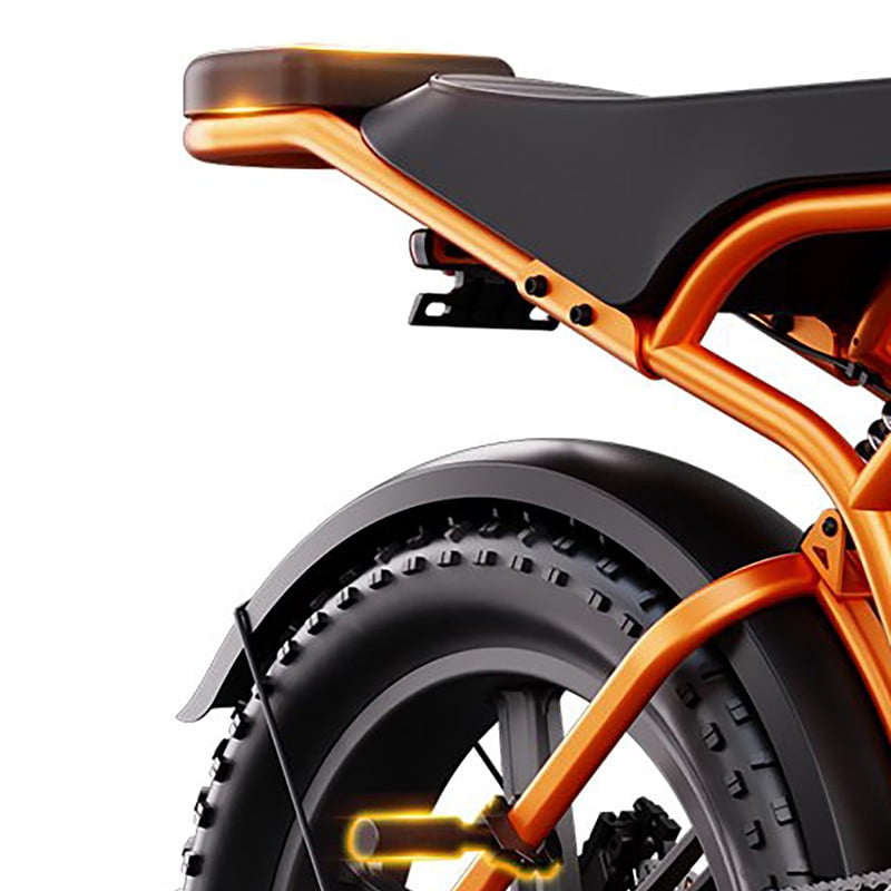 TST Foot Pedal, Rear Seat Cushion for Ebike