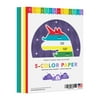 Bright Colored Paper, 8.5 x 11" Multi-Color Paper for Greetings, Gift Tags, Art and Crafts, Invitations and Announcements | 50 Red, 50 Yellow, 50 Green, 50 Blue, 50 White (250 Sheets Total)