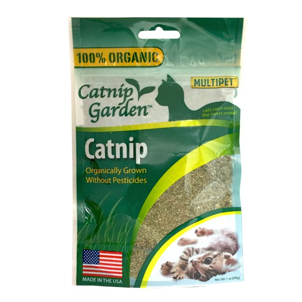 Multipet Catnip Garden Organic Catnip, 1 oz.