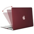 thumbnail image 2 of Mosiso Plastic Hard Case with Keyboard Cover with Screen Protector for MacBook Air 13 Inch (Models: A1369 and A1466),Marsala Red, 2 of 5