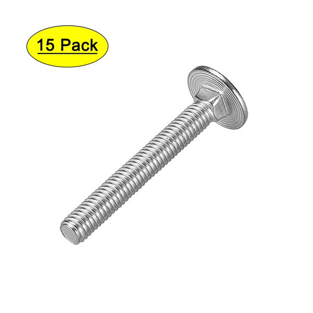 Carriage Bolts, Neck Carriage Bolt, Round Head, Square Neck, Stainless