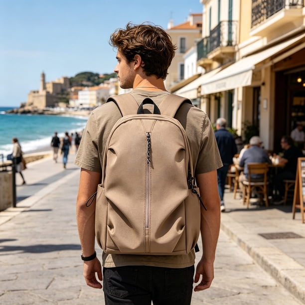Lightweight Stylish Backpack For Men Women Casual Student Book Bag Multifunctional Portable Travel Backpack College High School Daypack