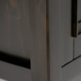 thumbnail image 3 of Simpli Home Amherst 32 inch Wide Solid Wood Transitional Low Storage Cabinet in Hickory Brown, 3 of 10