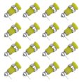 thumbnail image 2 of 50Pcs Banana Socket 4mm Pure Copper Metal Good Performance High Current Discharge Electrical Test AccessoriesYellow, 2 of 7
