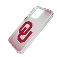 thumbnail image 2 of Oklahoma Sooners Linen Logo iPhone Clear Case, 2 of 6