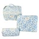 thumbnail image 1 of Pisexur Belleza Maquillaje Bolsa de cosméticos portátil acolchada de gran capacidad, bolsa de almacenamiento floral acolchada, bolsa de almacenamiento para artículos de tocpara mujeres y hombres, 1 of 5