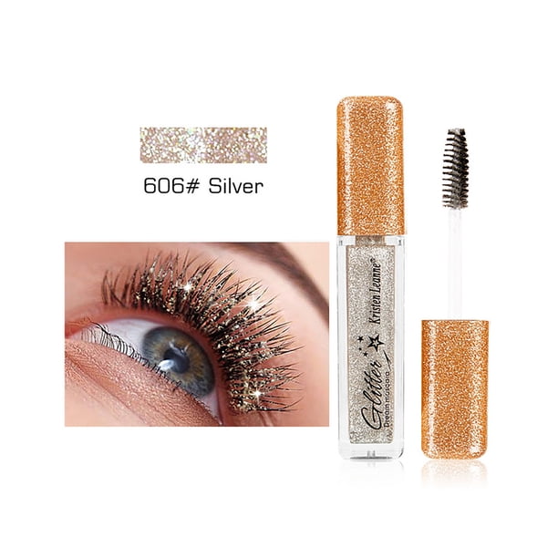 Máscara de pestañas Sparkling Diamond Shiny Charm, extensión de volumen, maquillaje, colgante