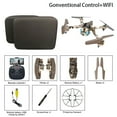 thumbnail image 1 of Xihbxyly Ofertas Del Prime Day Drone de Juguete Control Remoto, Cámara, Tanque Deformado, Cuadricóptero, Modo Tierra y Aire, 1 of 1