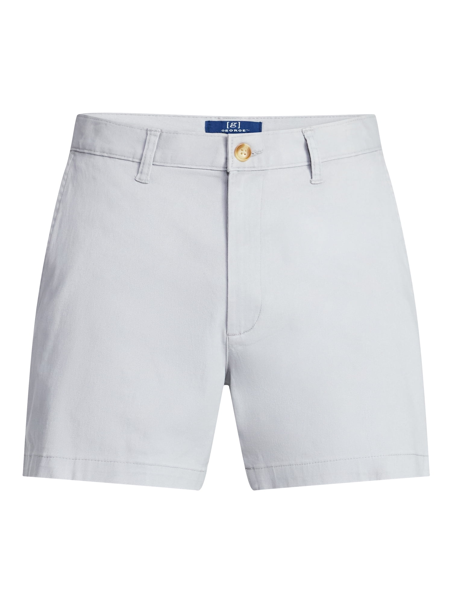 George Men's & Big Men's Modern Fit Flat Front Shorts, 5", 7", 9" Inseams, Sizes 28-54