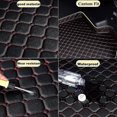 thumbnail image 2 of Car Leather Boot Mats for VOLVO XC40 2019-2023, Rear Trunk Cargo Pad Boot Liner Luggage Tray Protector Non-Slip Durable Waterproof Mat, 2 of 5