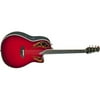 Ovation Custom Elite C2078 AX Deep Contour Acoustic-Electric Guitar Red Tear Drop