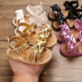 thumbnail image 6 of URMAGIC Baby Girls Summer Sandals Non Slip Soft Sole Infant Dress Shoes for Newborn Toddler, 6 of 11