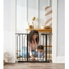 Regalo Easy Step 38.5-Inch Wide Walk Thru Baby Gate, Black, Metal