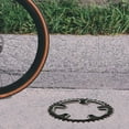 thumbnail image 4 of Mosiee Narrow Wide Chainring For Road Bike 110Bcd 5 Bolts Available In 36T 38T 40T, 4 of 9